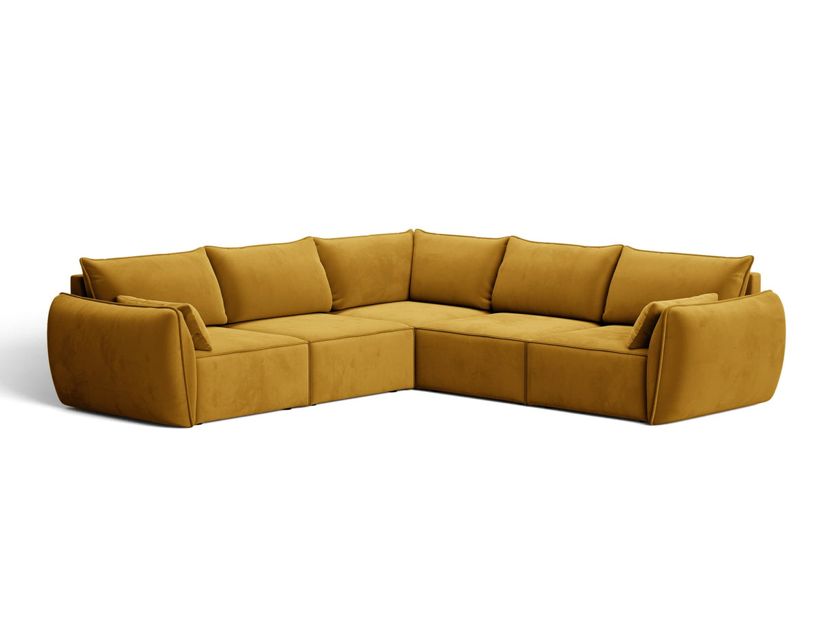 Divano Angolare Simmetrico Kaelle, 7 Posti, 286x286x85