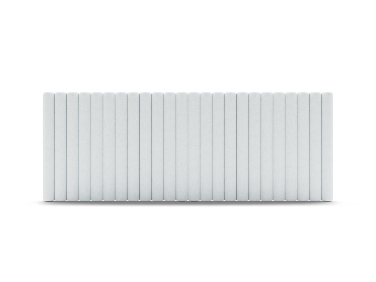Testata del Letto, "Mistero", 240x13x95 - Grigio Chiaro