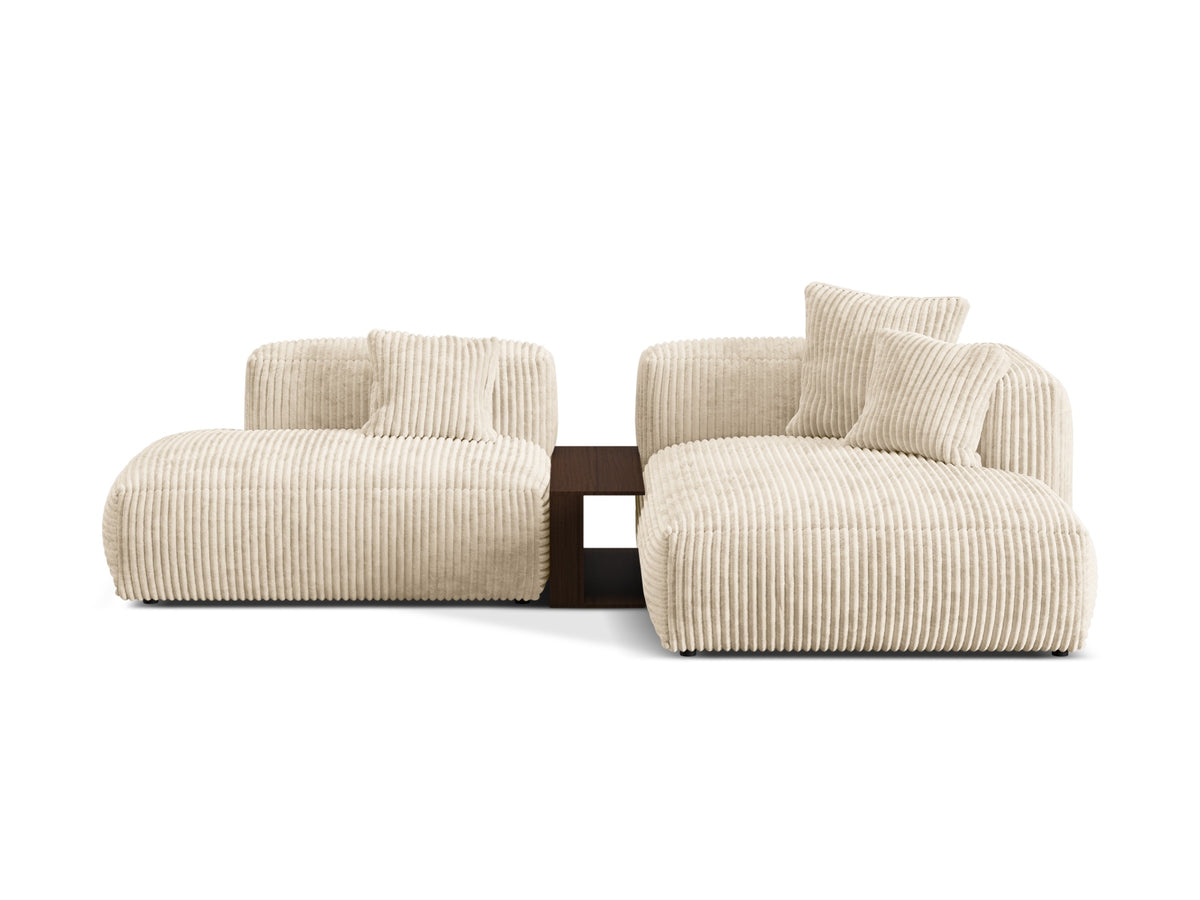 Divano Angolare Componibile Martina, 2 Posti, 176x285x75