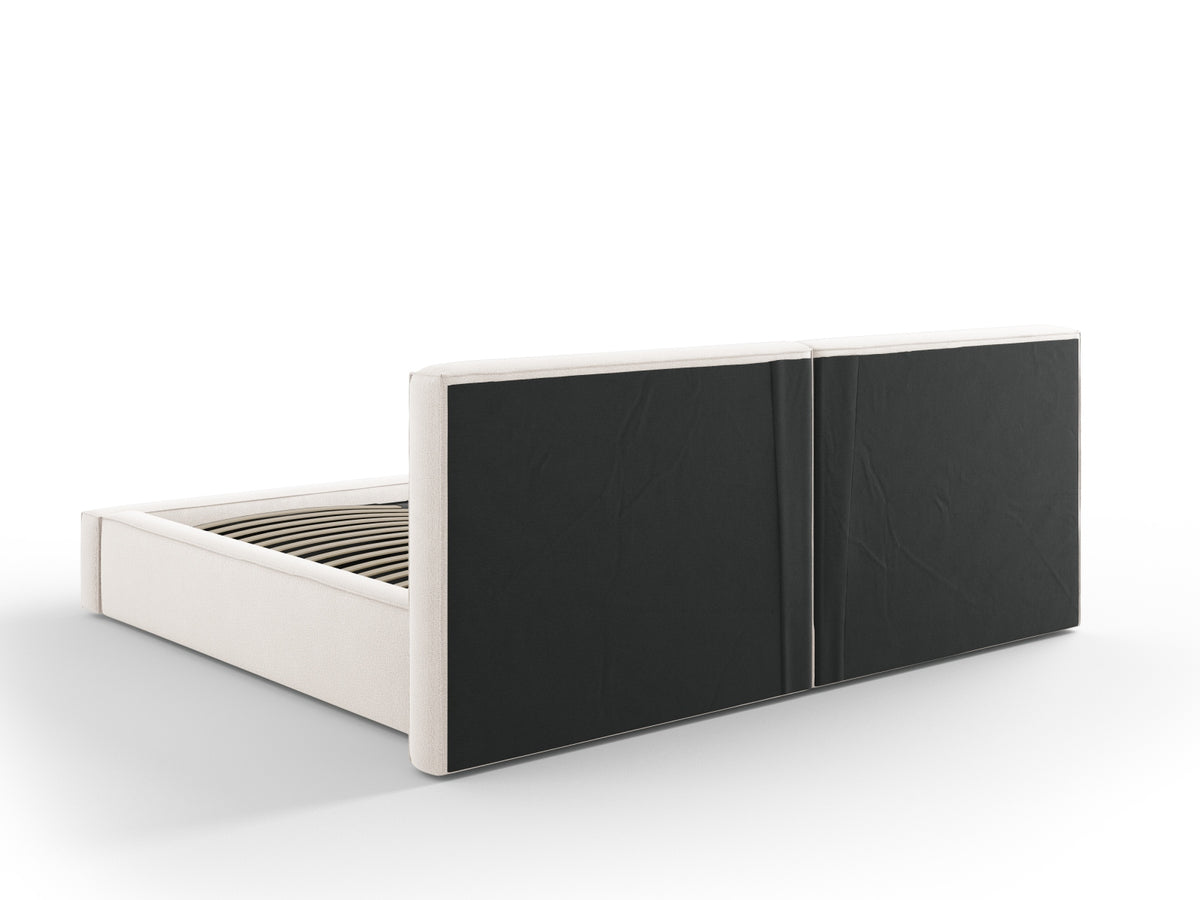 Letto contenitore con testiera doppia, "Jodie", 228x251x97,5