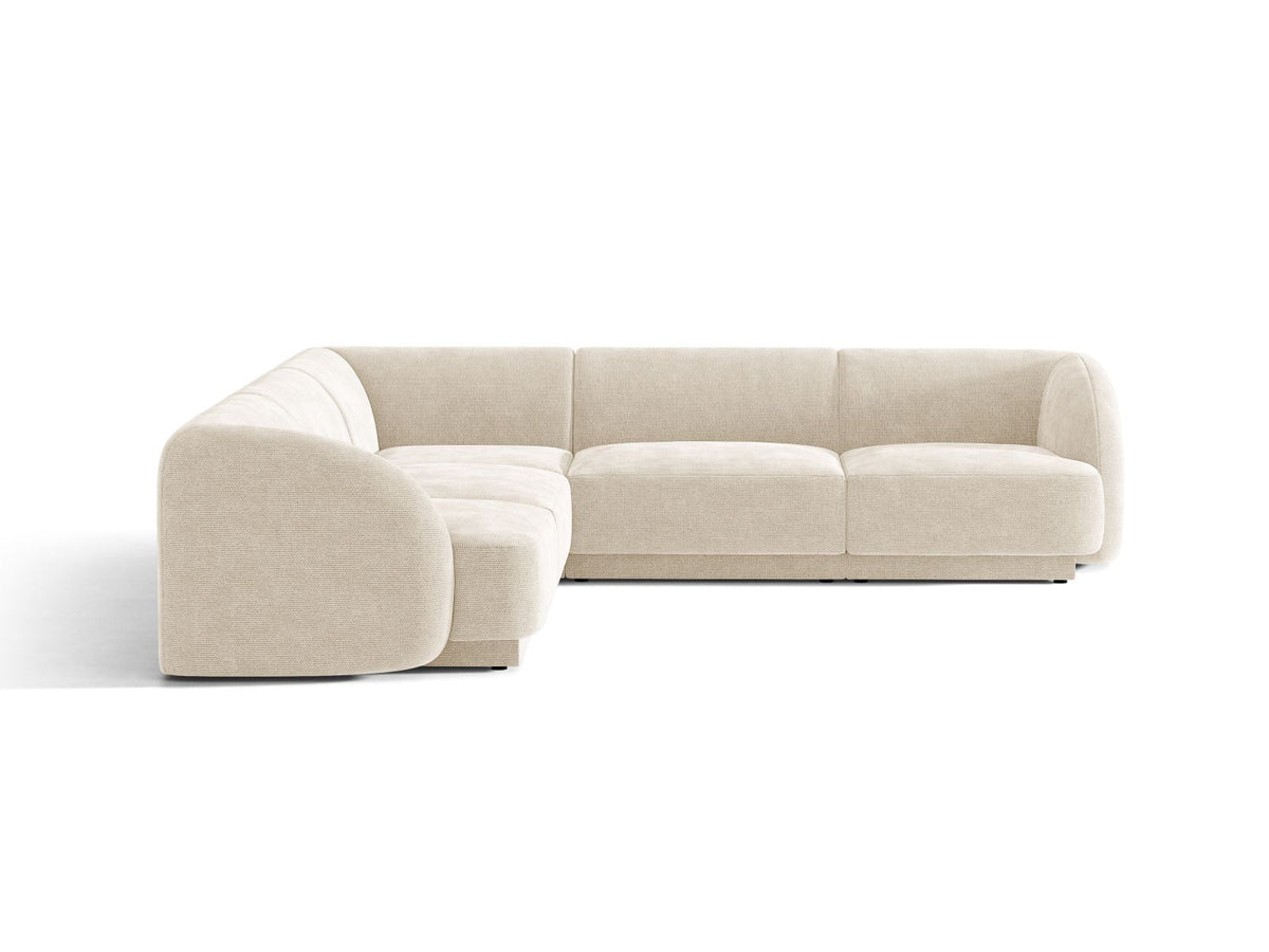 Divano Angolare Simmetrico Miley, 5 Posti, 255x255x70