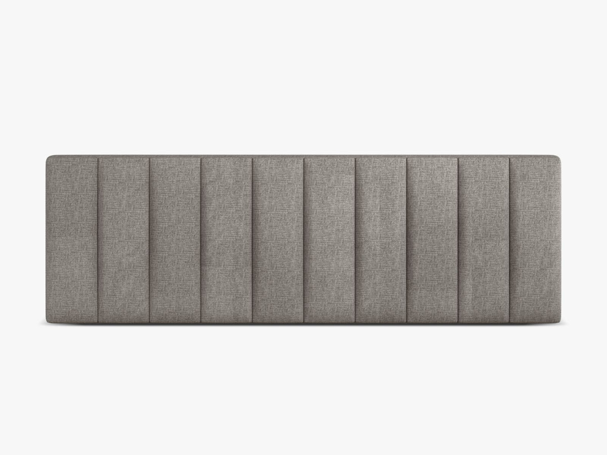 Testata Pensile, "Zoe", 200x10x60 - Grigio Chiaro