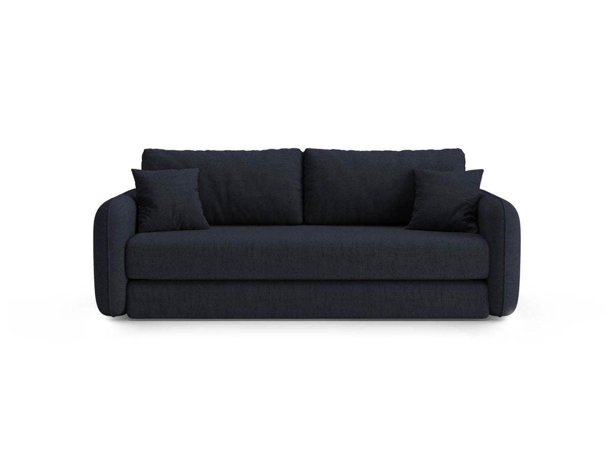 Divano con Funzione Letto, "Dormi", 3 Posti, 225x94x87 - Blu Royal