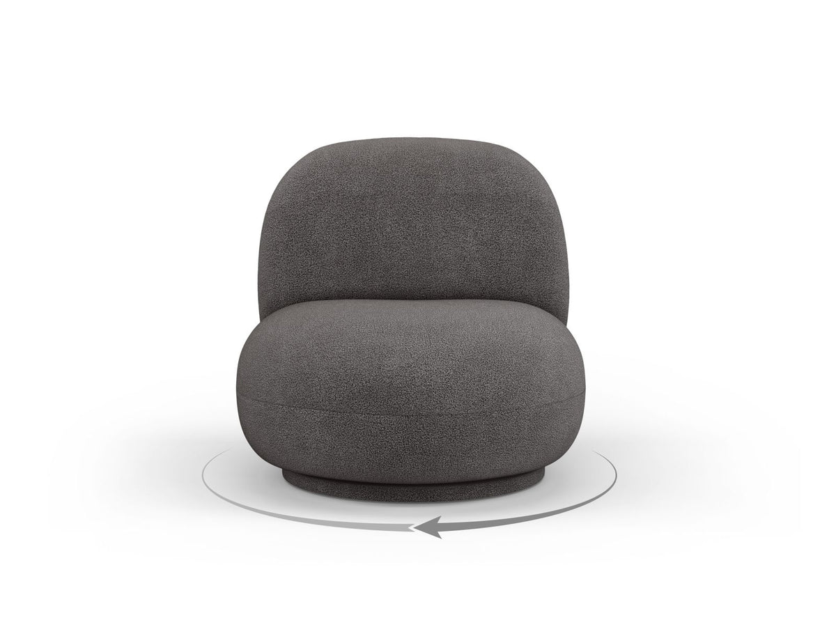 Poltrona Girevole Chuck, 1 Posto, 77x78x80