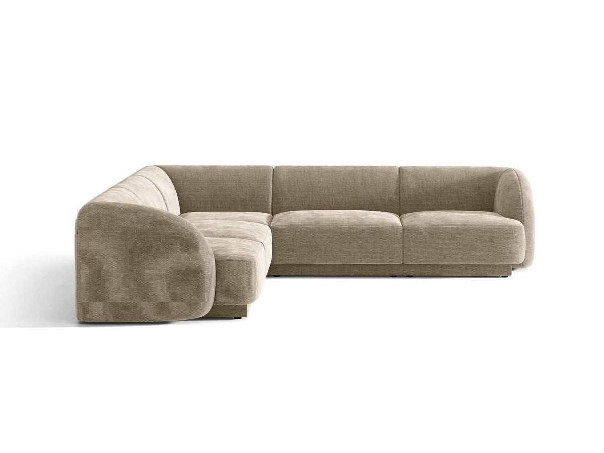 Divano Angolare Simmetrico Miley, 5 Posti, 255x255x70