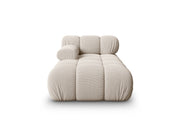 Chaise Longue Sinistra, "Bellis", 1 Posto, 155x94x70 - Beige Chiaro