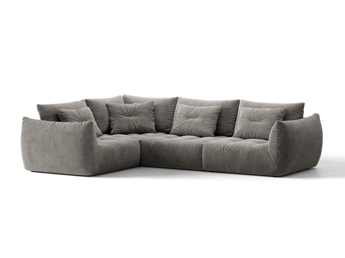Divano Angolare Componibile Bloom, 3 Posti, 222x316x97