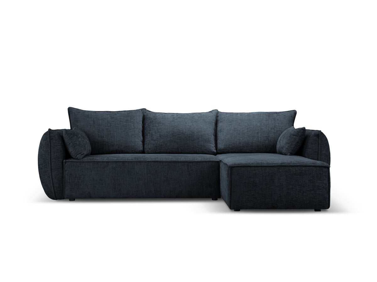 Divano angolare con funzione letto e box, "Kaelle", 4 posti, 252x165x87
