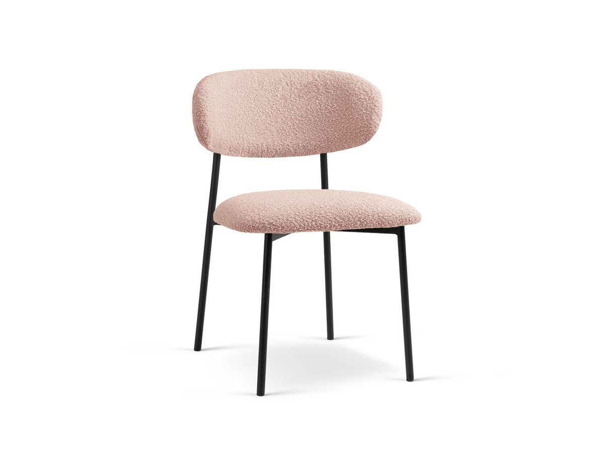 Sedia, "Nina", 1 Posto, 55x52x78 - Rosa Cipria