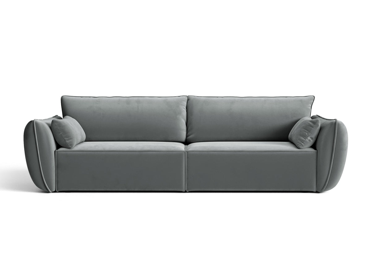 Divano Letto con Contenitore Kaelle, 3 Posti, 103x244x91