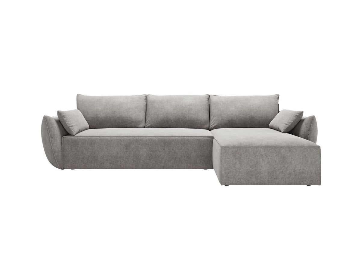 Divano Letto Angolare con Contenitore Kaelle, 4 Posti, 168x262x87