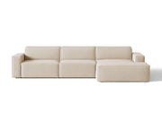 Divano Angolare Componibile Jodie, 4 Posti, 162x284x77