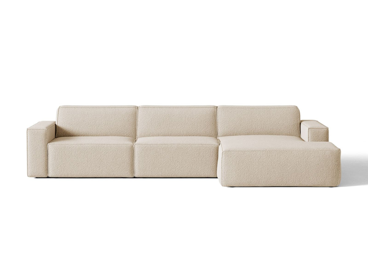 Divano Angolare Componibile Jodie, 4 Posti, 162x284x77