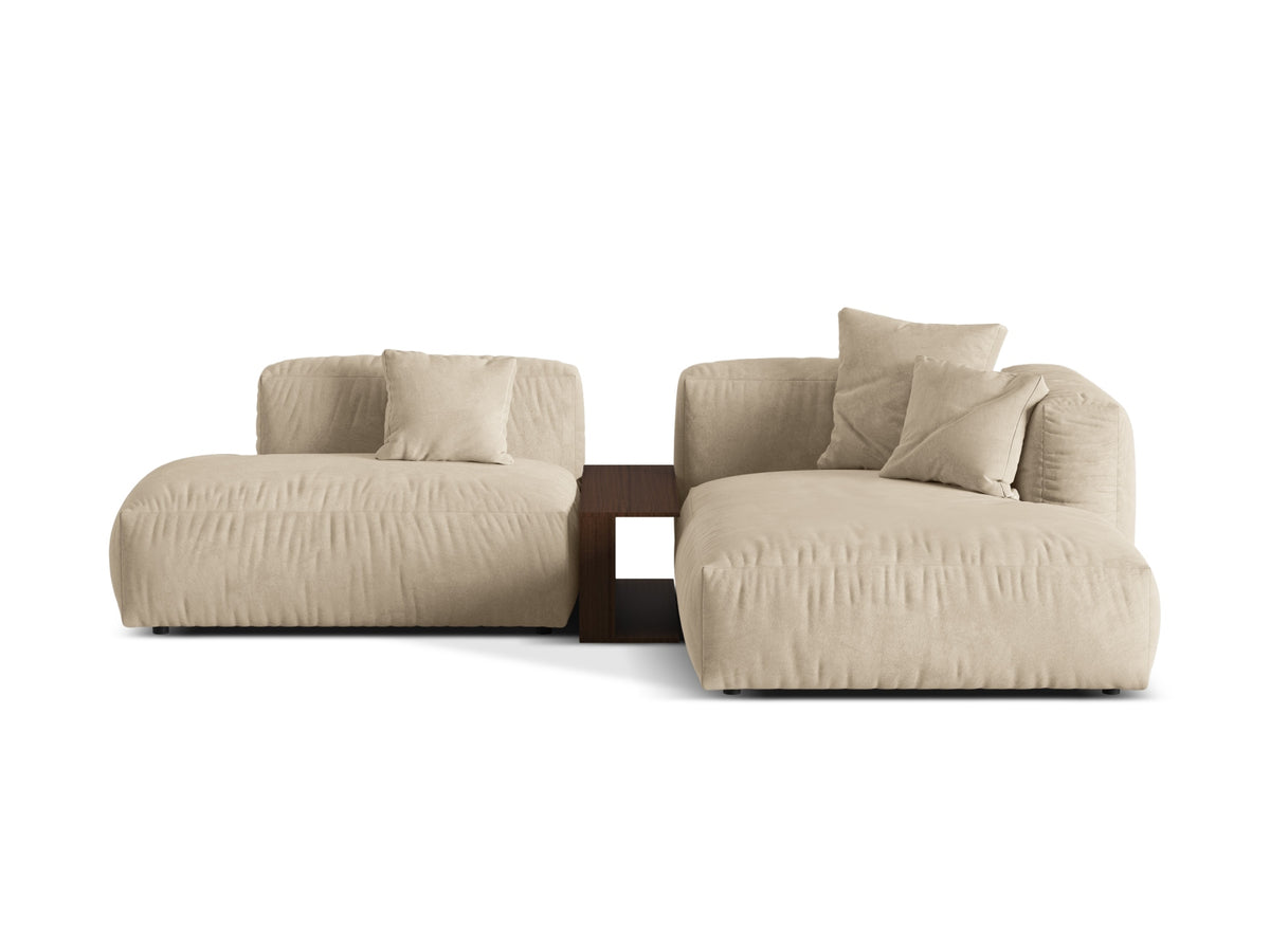 Divano Angolare Componibile Martina, 2 Posti, 176x285x75