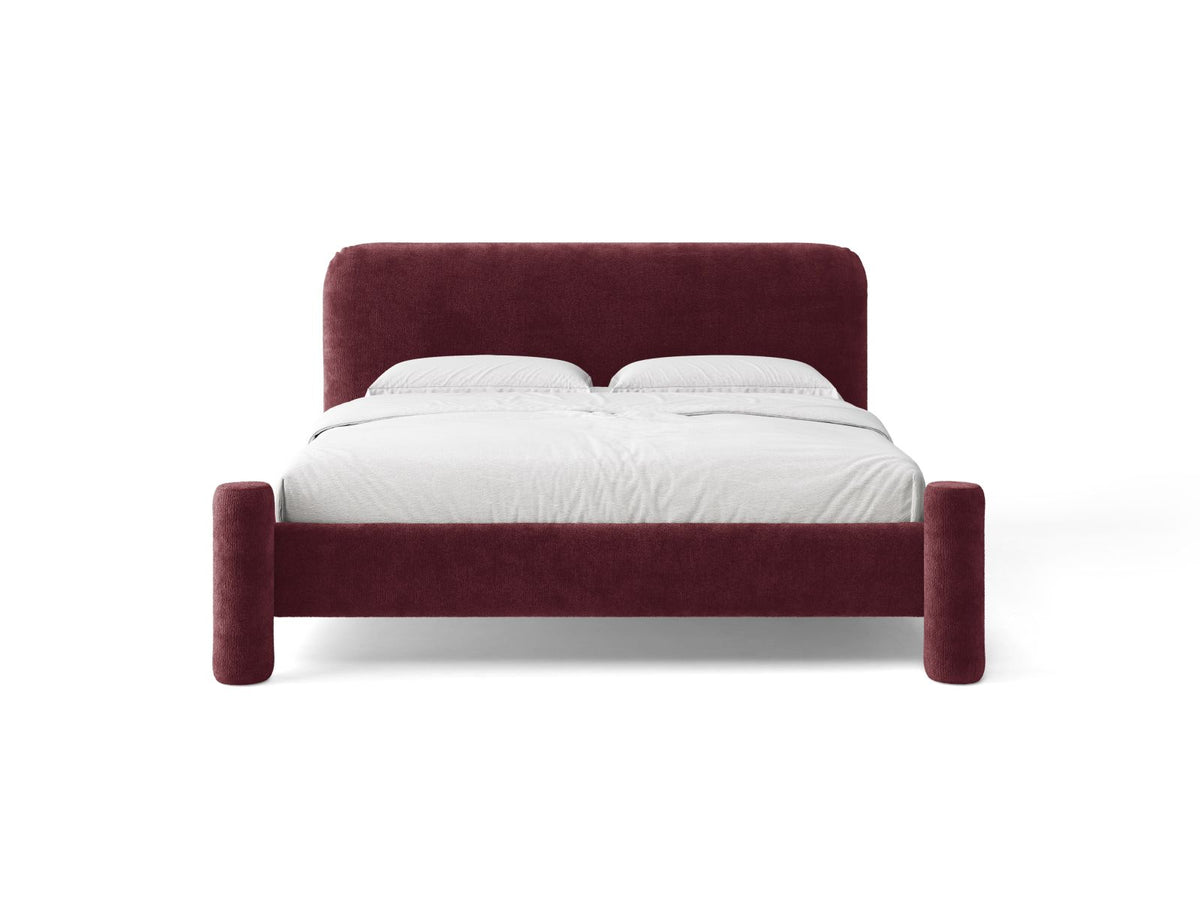 Letto con Testata Vera - Ciliegio 160x200