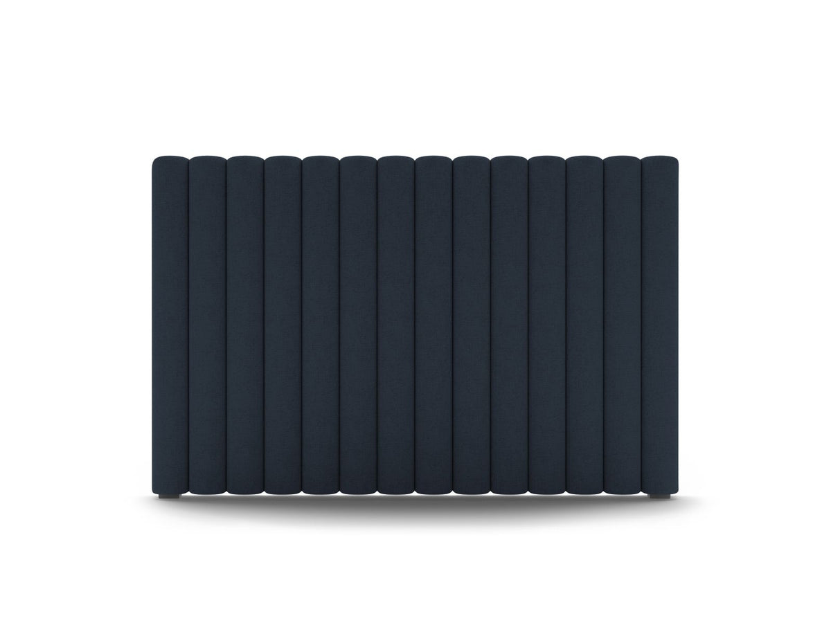 Testata del Letto, "Mistero", 140x13x95 - Blu Royal