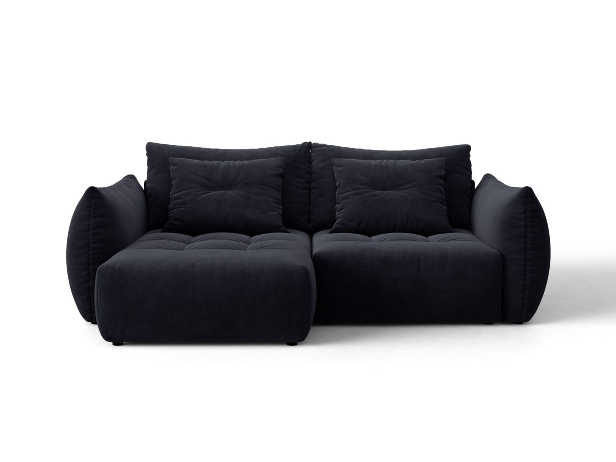Divano Letto Angolare Componibile con Contenitore Bloom, 3 Posti, 152x250x87