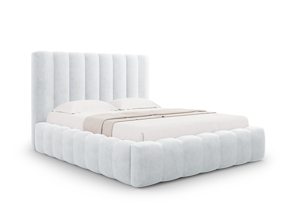Letto contenitore con testiera, "Kelp", 230x225x125