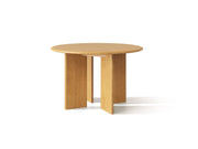 Tavolo da Pranzo, "Charlotte", 4 Posti, 120x120x76 - Rovere Naturale