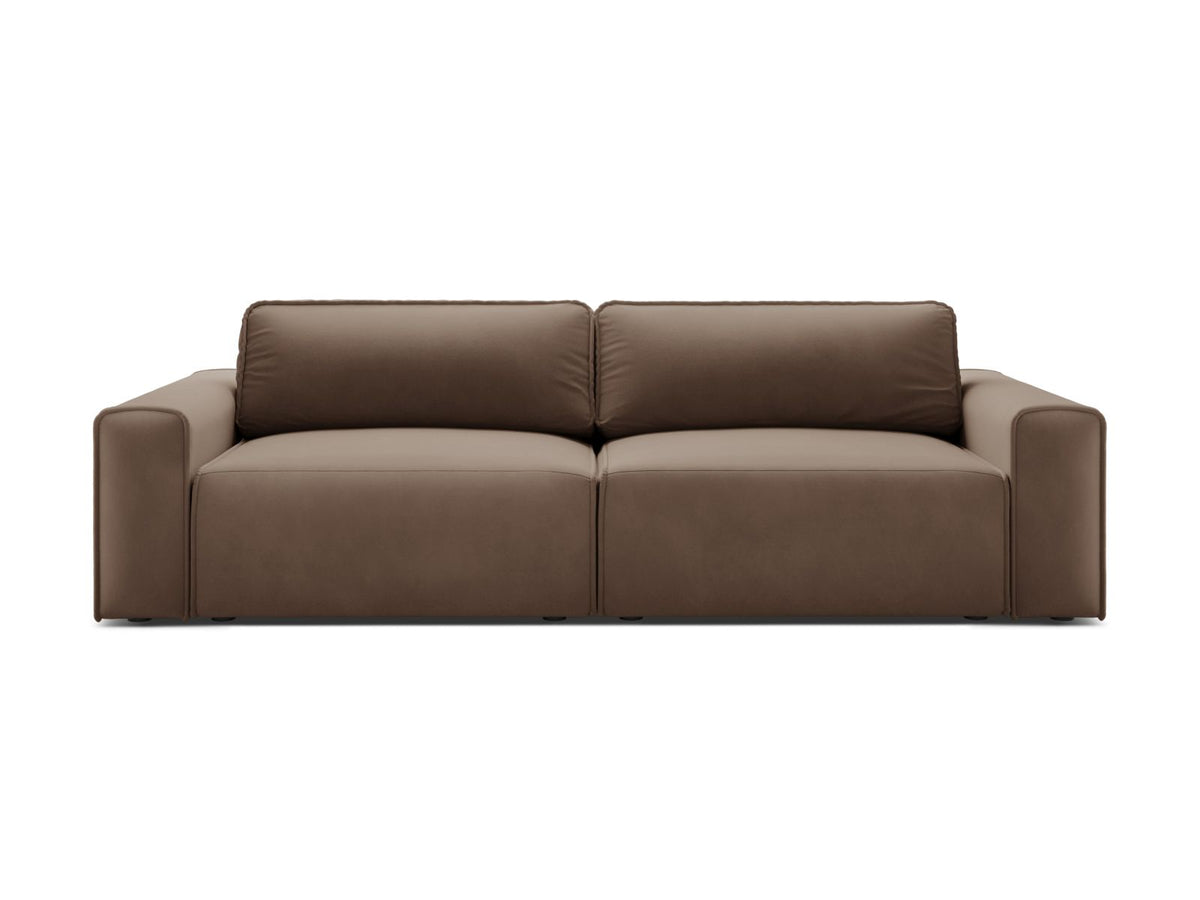Divano Letto con Contenitore Victor, 3 Posti, 100x246x83