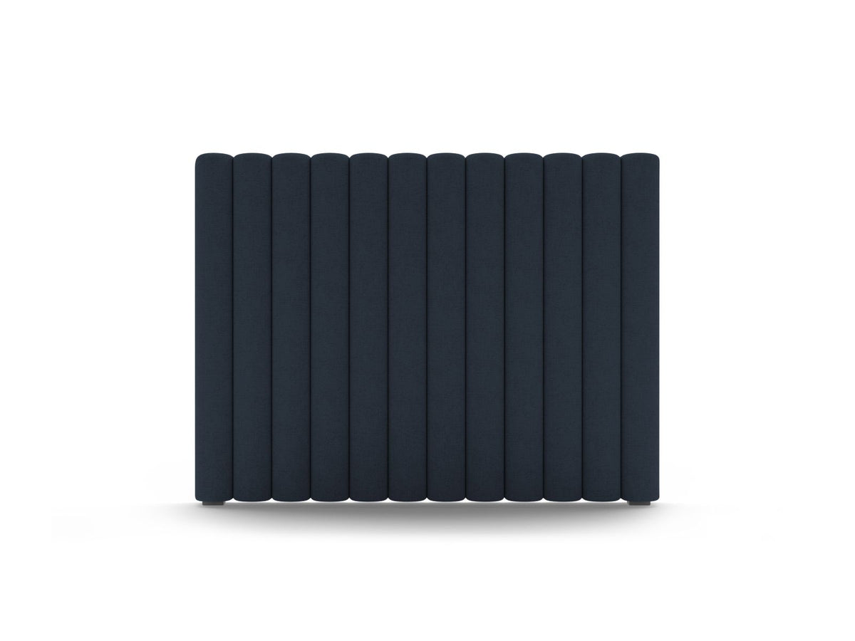 Testata del Letto, "Mistero", 120x13x95 - Blu Royal