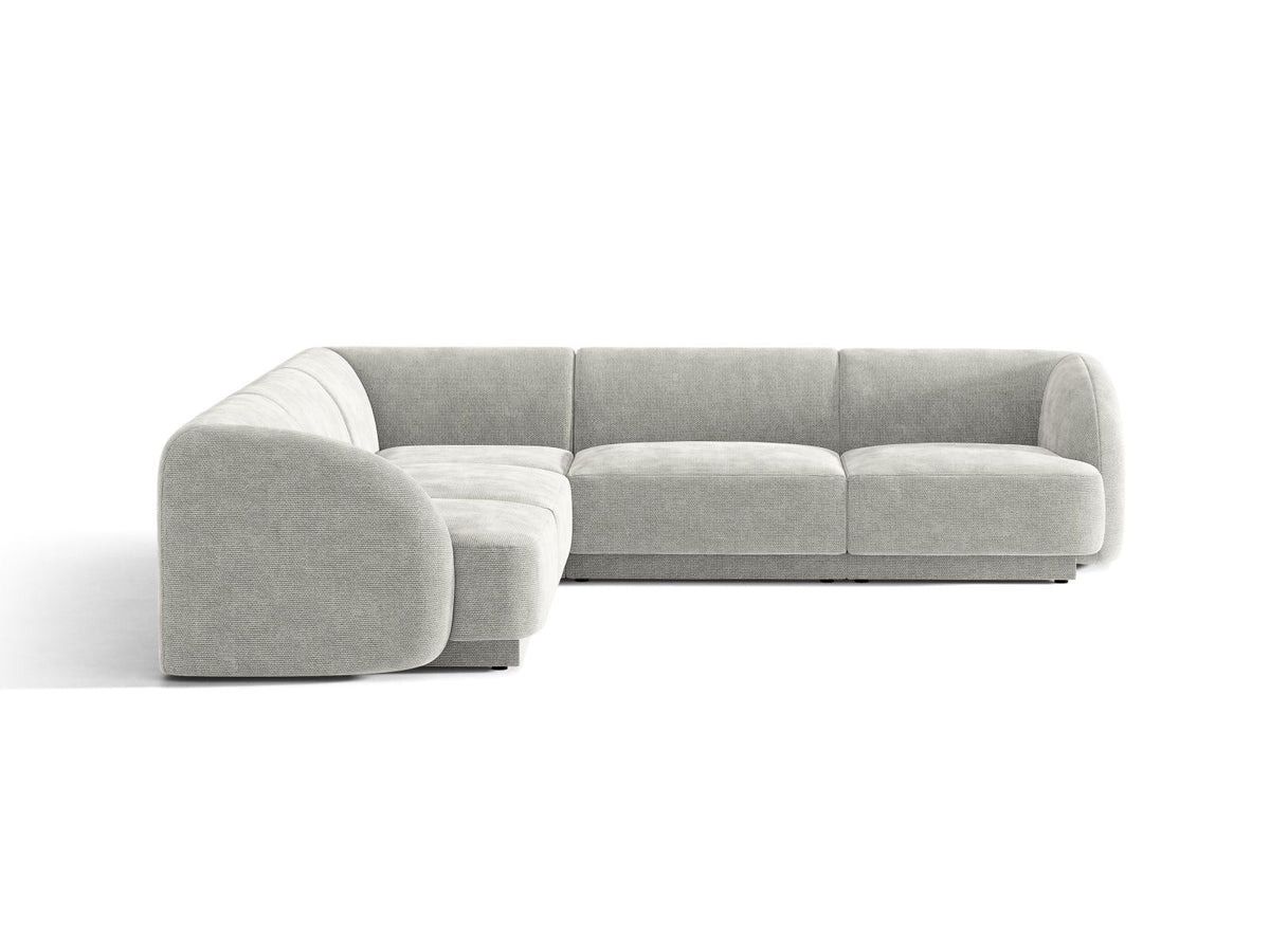 Divano Angolare Simmetrico Miley, 5 Posti, 255x255x70