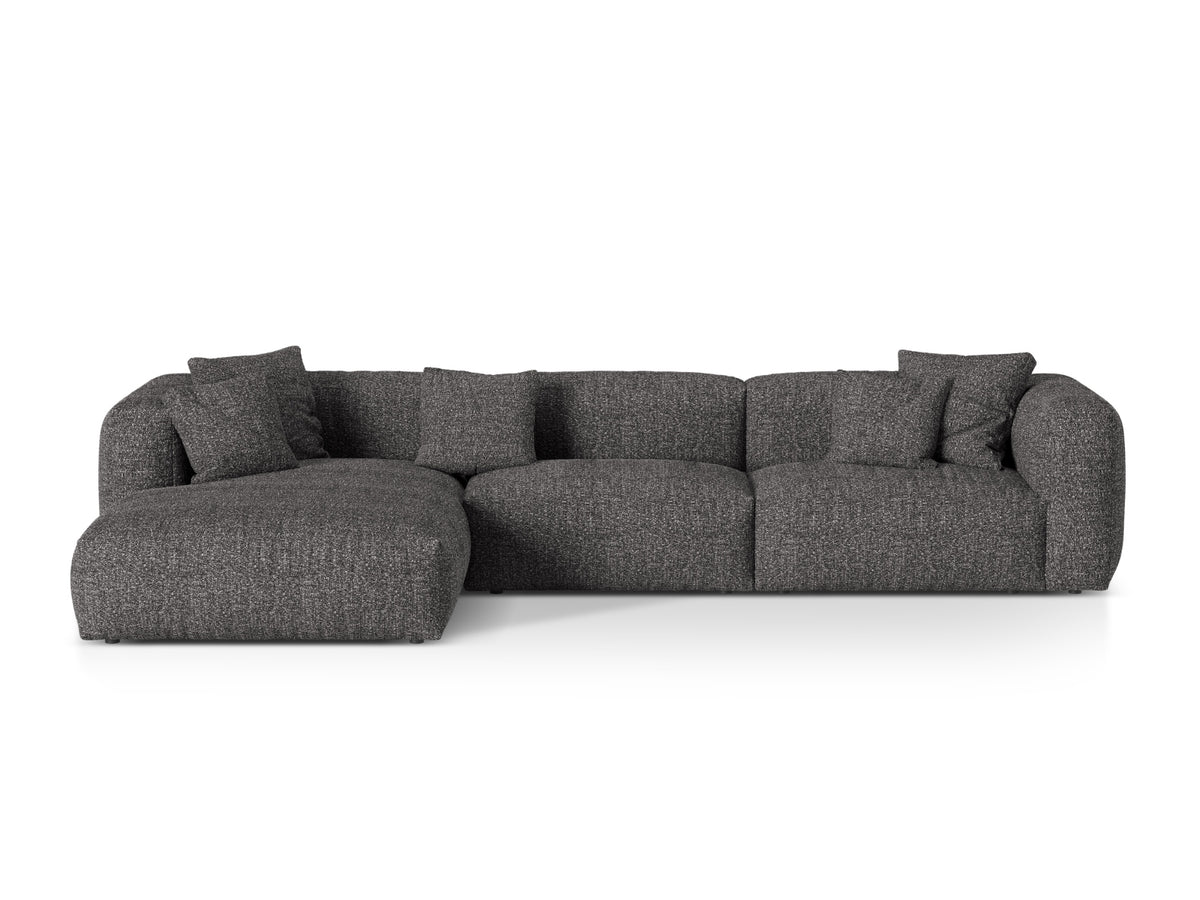 Divano Angolare Componibile XL Martina, 3 Posti, 176x330x75
