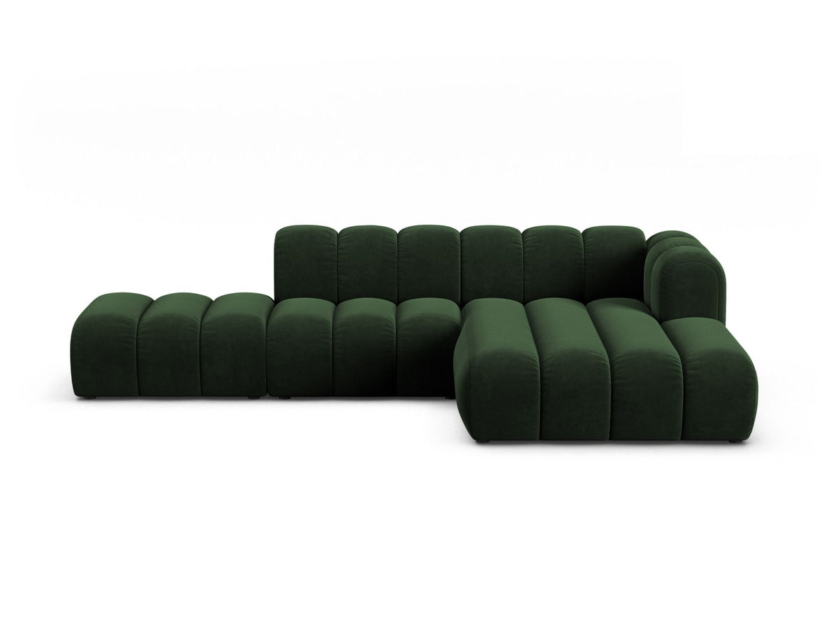 Divano Angolare Componibile Aperto Lupine, 5 Posti, 177x299x70