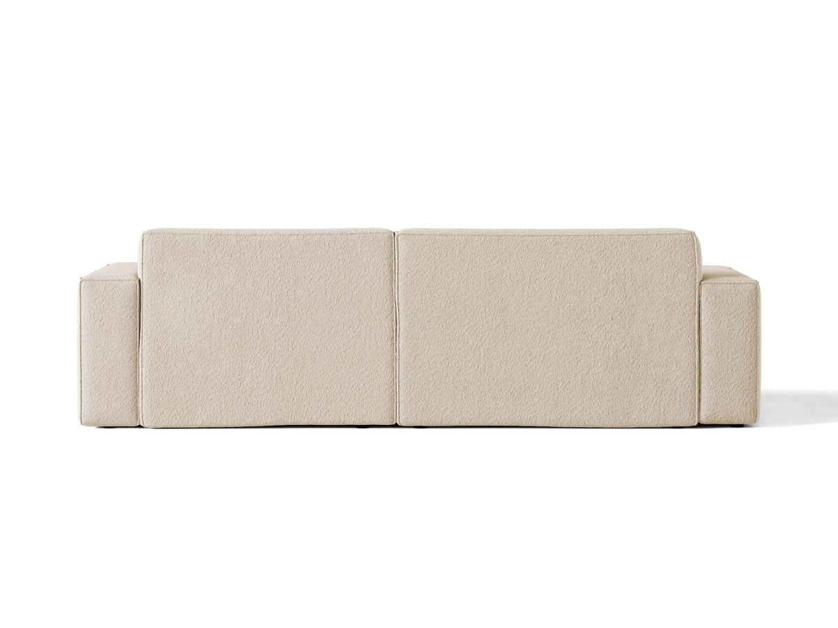 Divano Angolare Componibile Jodie, 3 Posti, 162x224x77