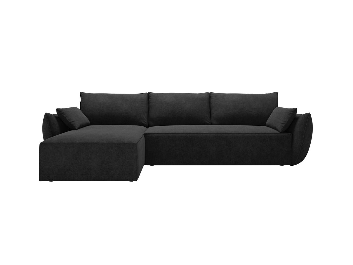 Divano Letto Angolare con Contenitore Kaelle, 4 Posti, 168x262x87