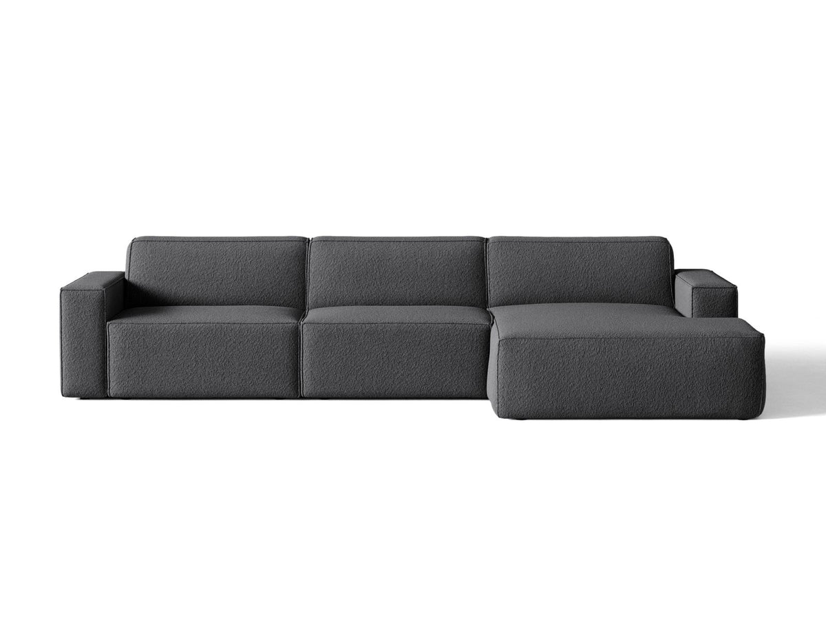 Divano Angolare Componibile Jodie, 4 Posti, 162x284x77
