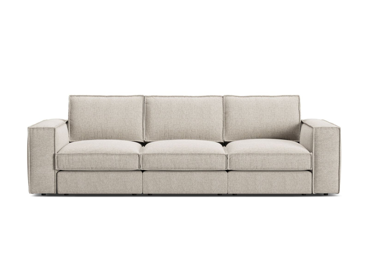 Divano Modulare, "Pola", 4 Posti, 284x103x88 - Sabbia