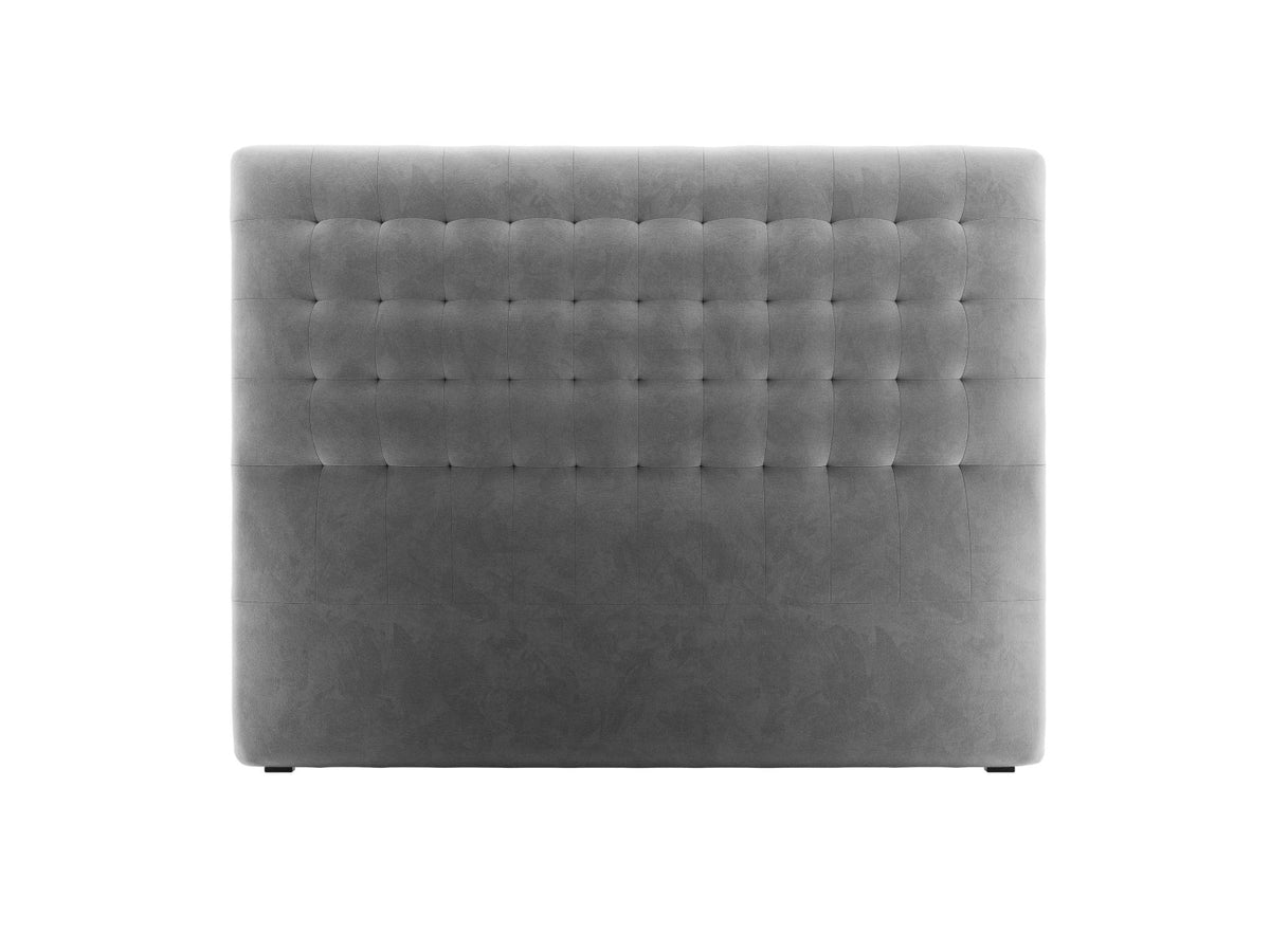 Testiera Nova Alta 120 cm - Grigio 160x200