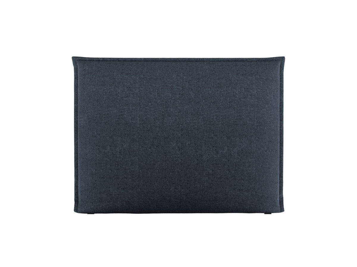 Testiera Monica Alta 120 cm - Blu Navy 200x200