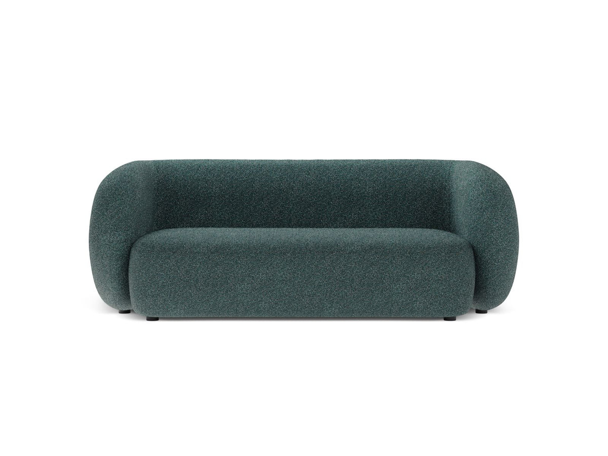Divano Modulare, "Kate", 2 Posti, 183x99x76 - Verde Blu Melange