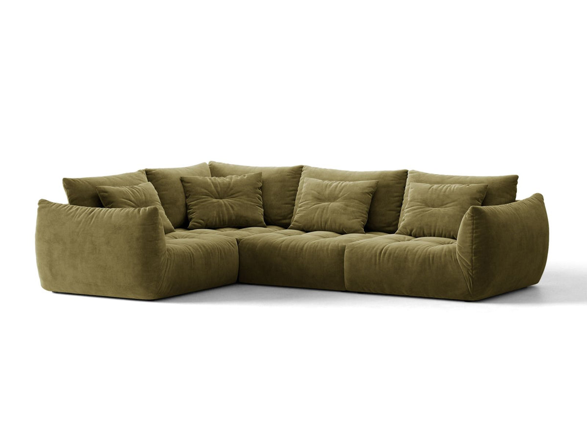 Divano Angolare Componibile Bloom, 3 Posti, 222x316x97