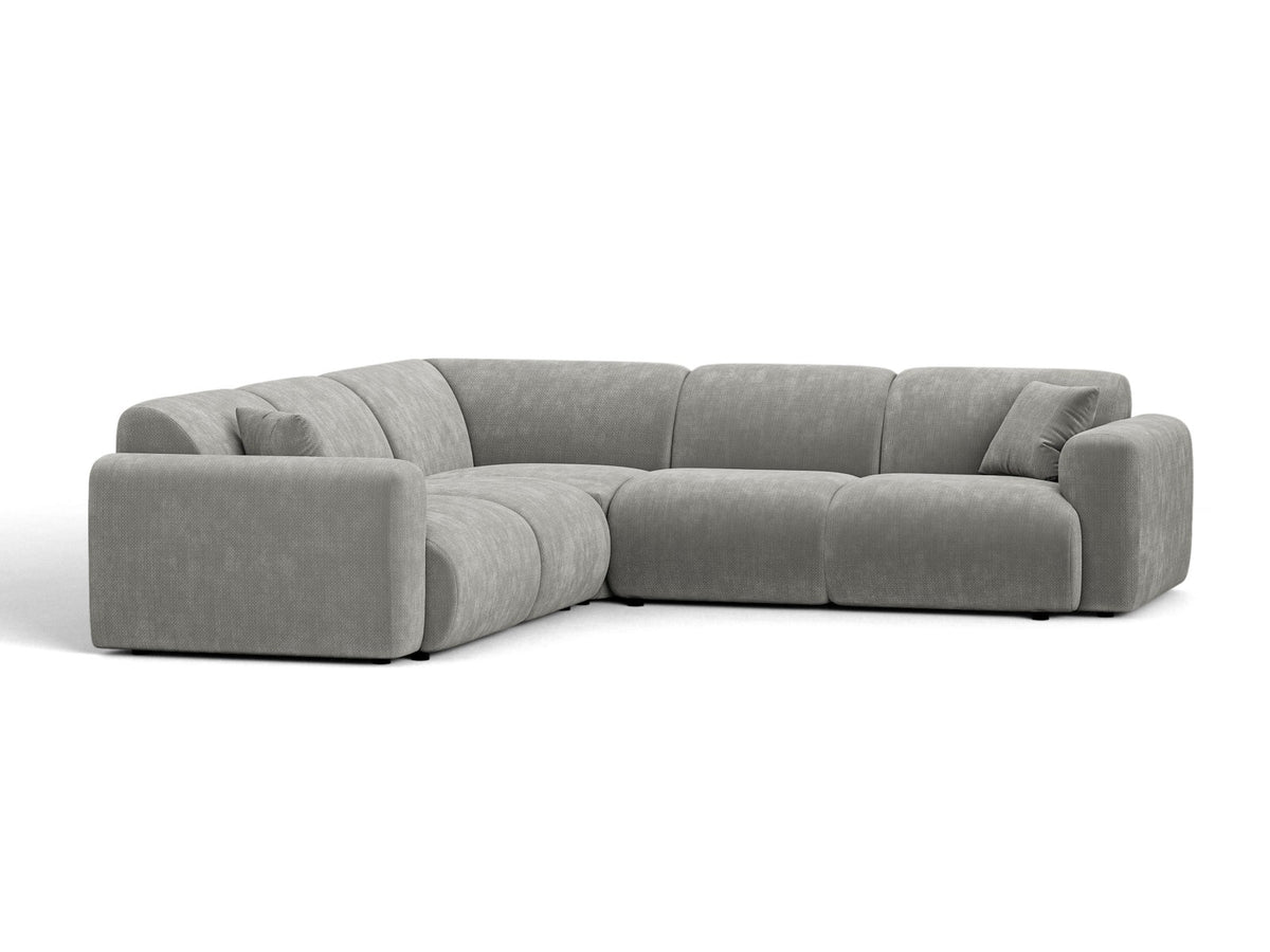 Divano Angolare Simmetrico Molino, 5 Posti, 252x252x72