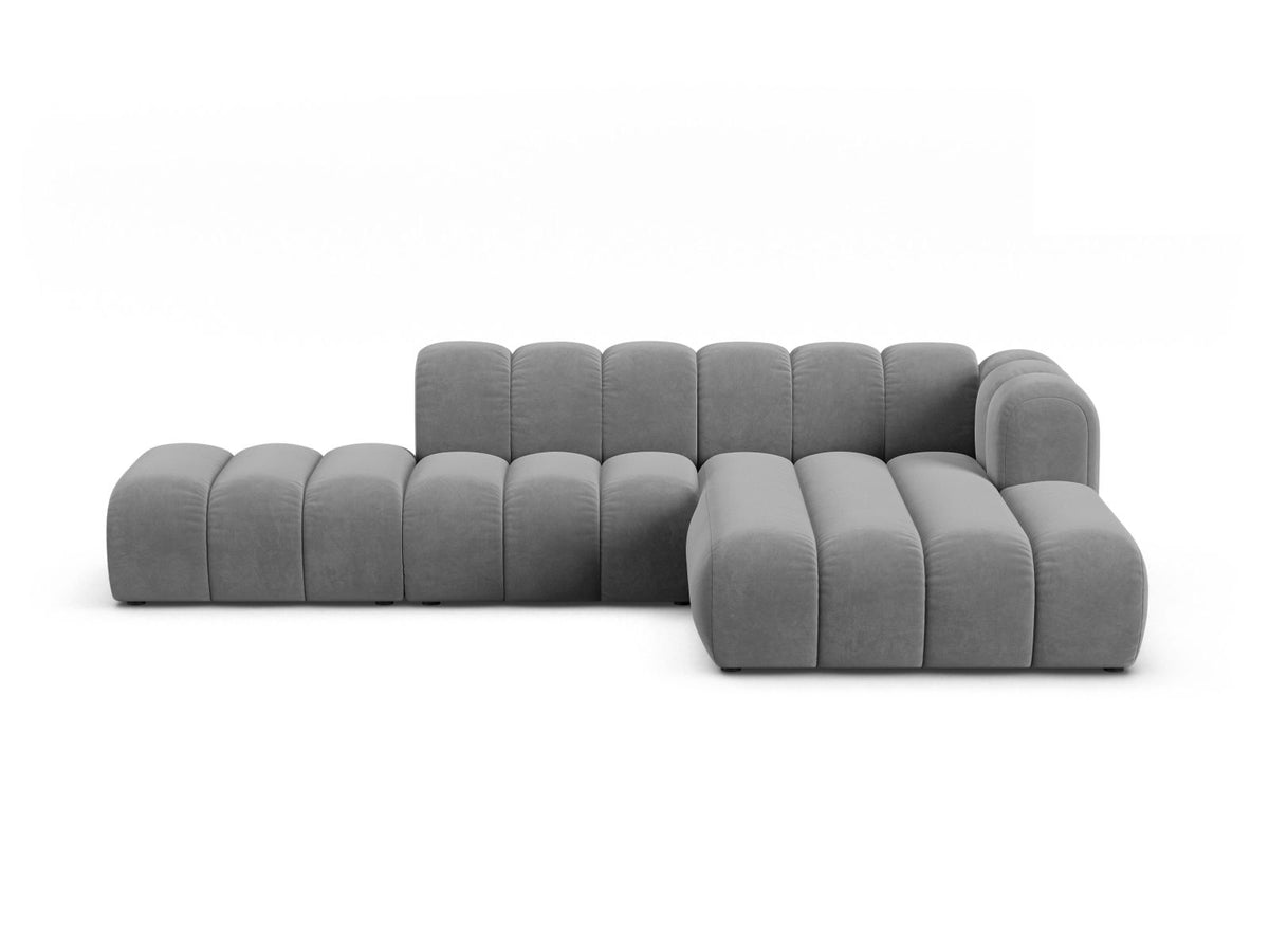 Divano Angolare Componibile Aperto Lupine, 5 Posti, 177x299x70