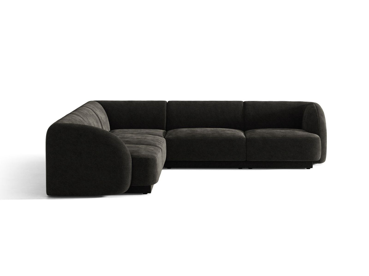 Divano Angolare Simmetrico Miley, 5 Posti, 255x255x70
