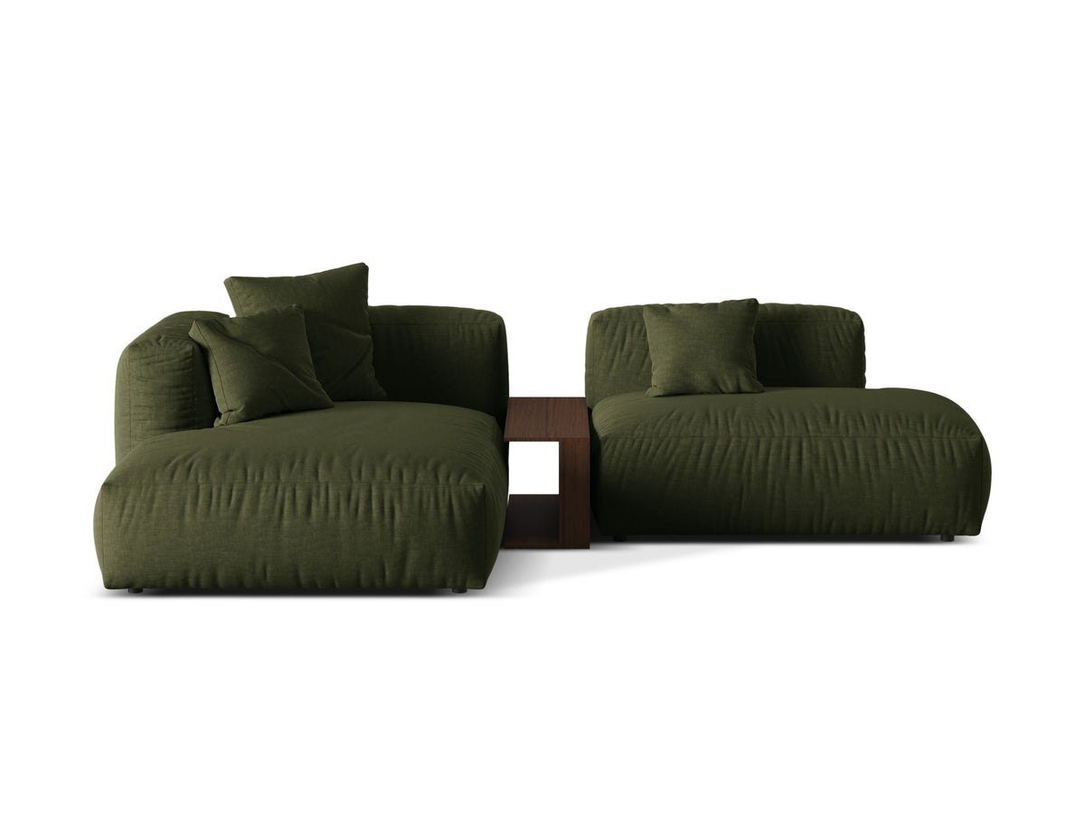 Divano Angolare Componibile Martina, 2 Posti, 176x285x75