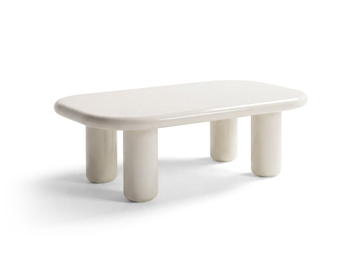 Tavolino da Caffè, "Cosme", 120x60x35 - Bianco