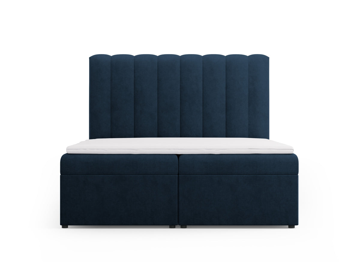 Letto: testiera + molle/materasso + coprimaterasso, "Kelp", 210x160x125
