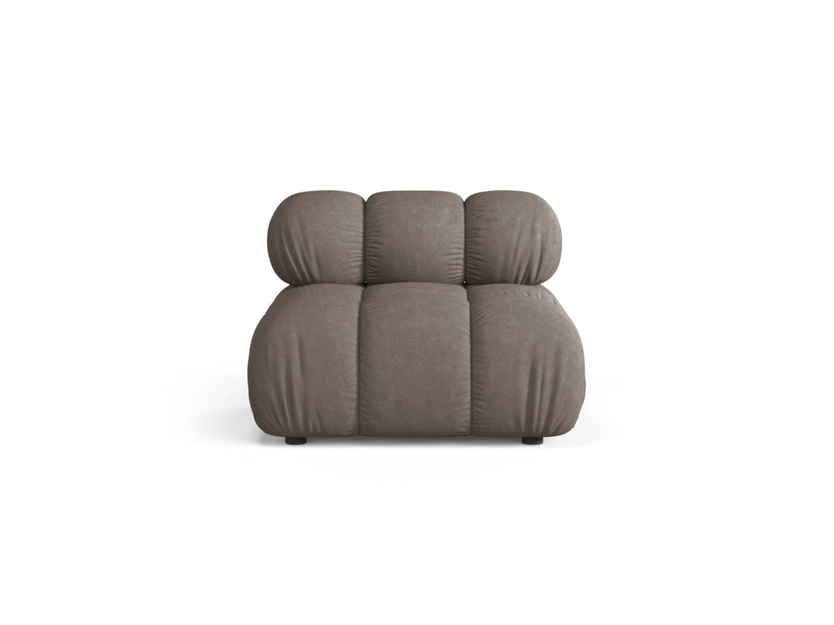 Modulo senza Braccioli, "Bellis", 1 Posto, 94x94x70 - Cappuccino