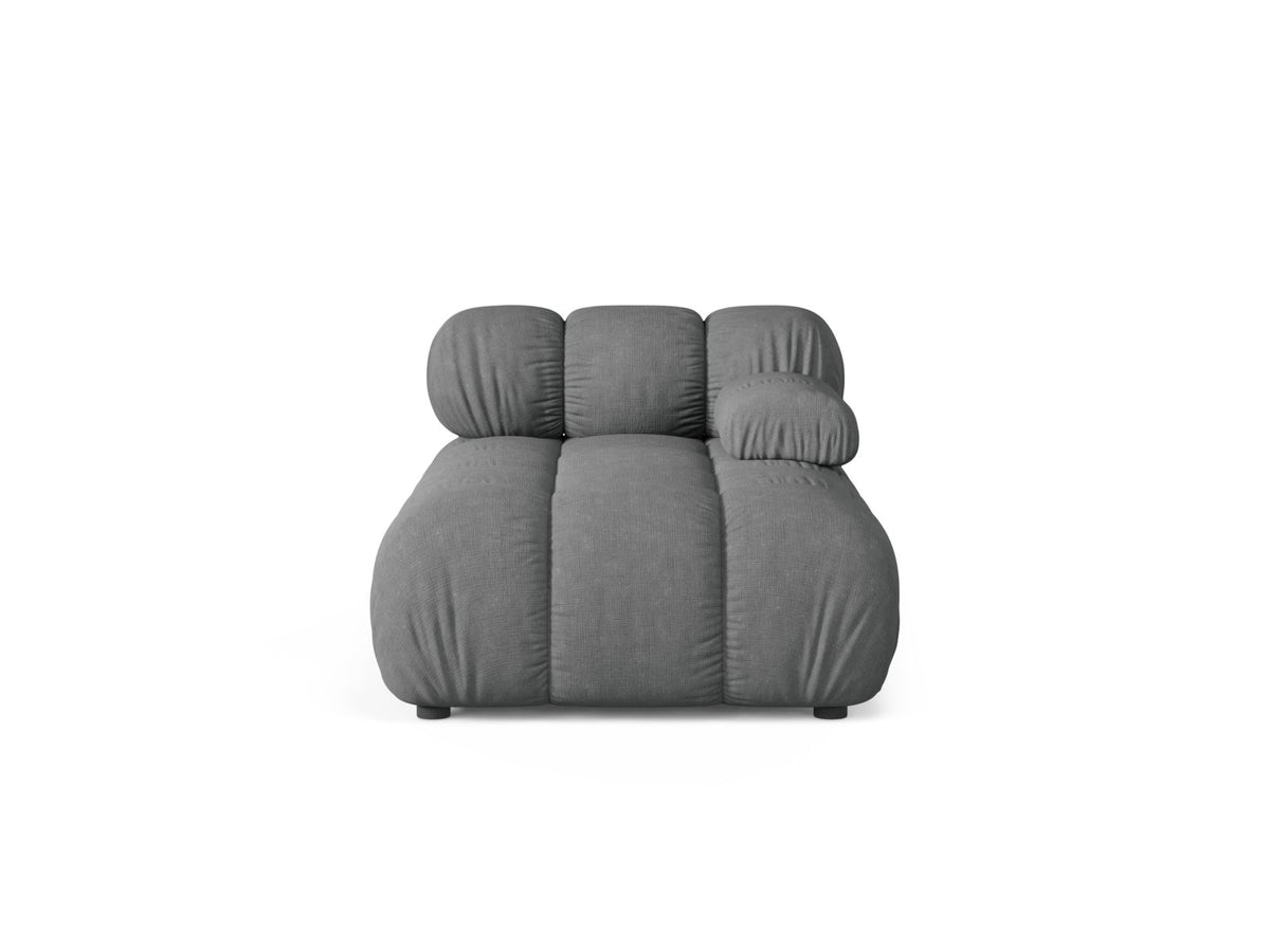 Chaise Longue Destra, "Bellis", 1 Posto, 155x94x70 - Grigio