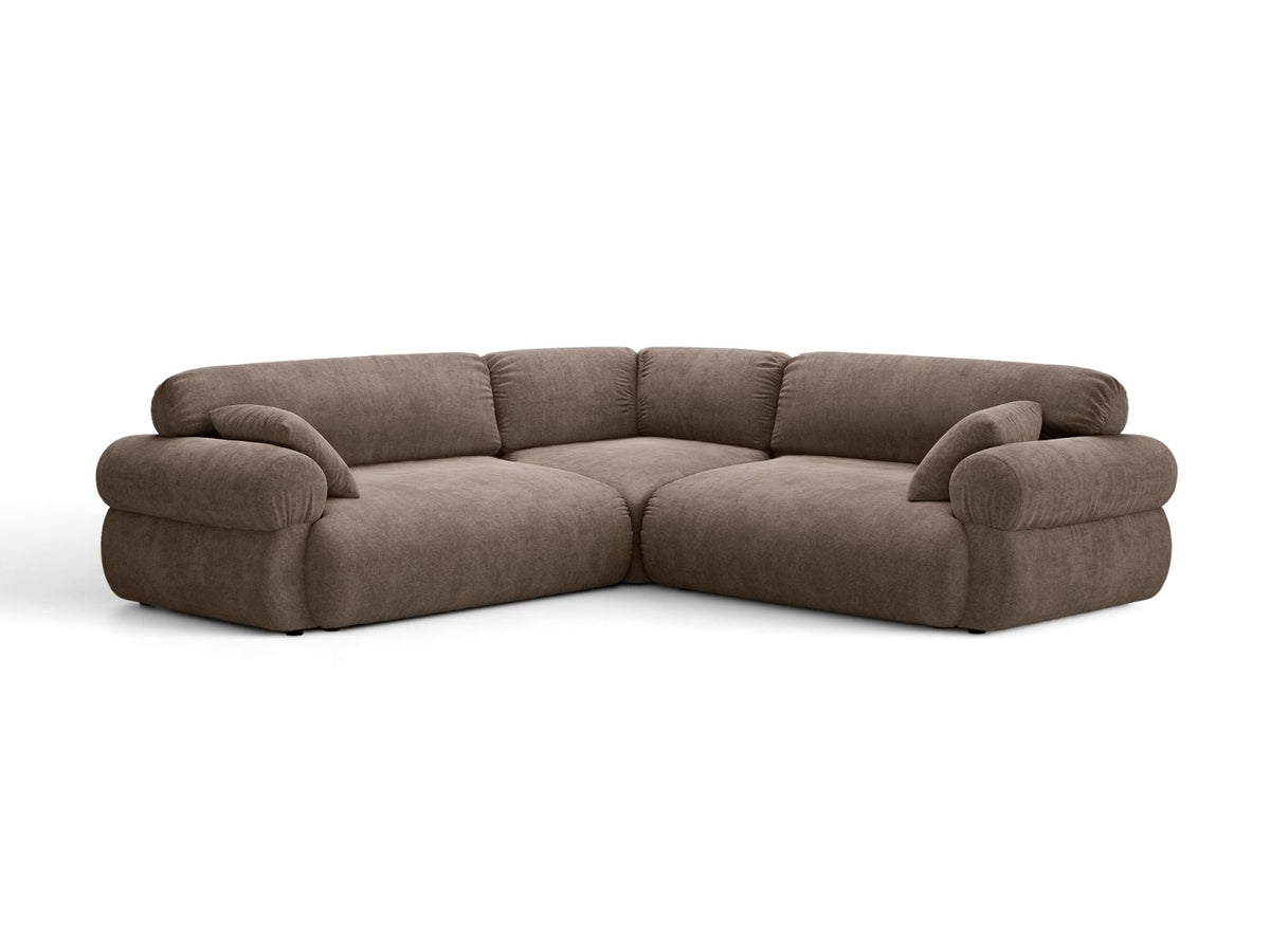 Divano Angolare Simmetrico Ophelia, 5 Posti, 259x259x84