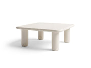 Tavolino da Caffè, "Cosme", 110x110x45 - Bianco