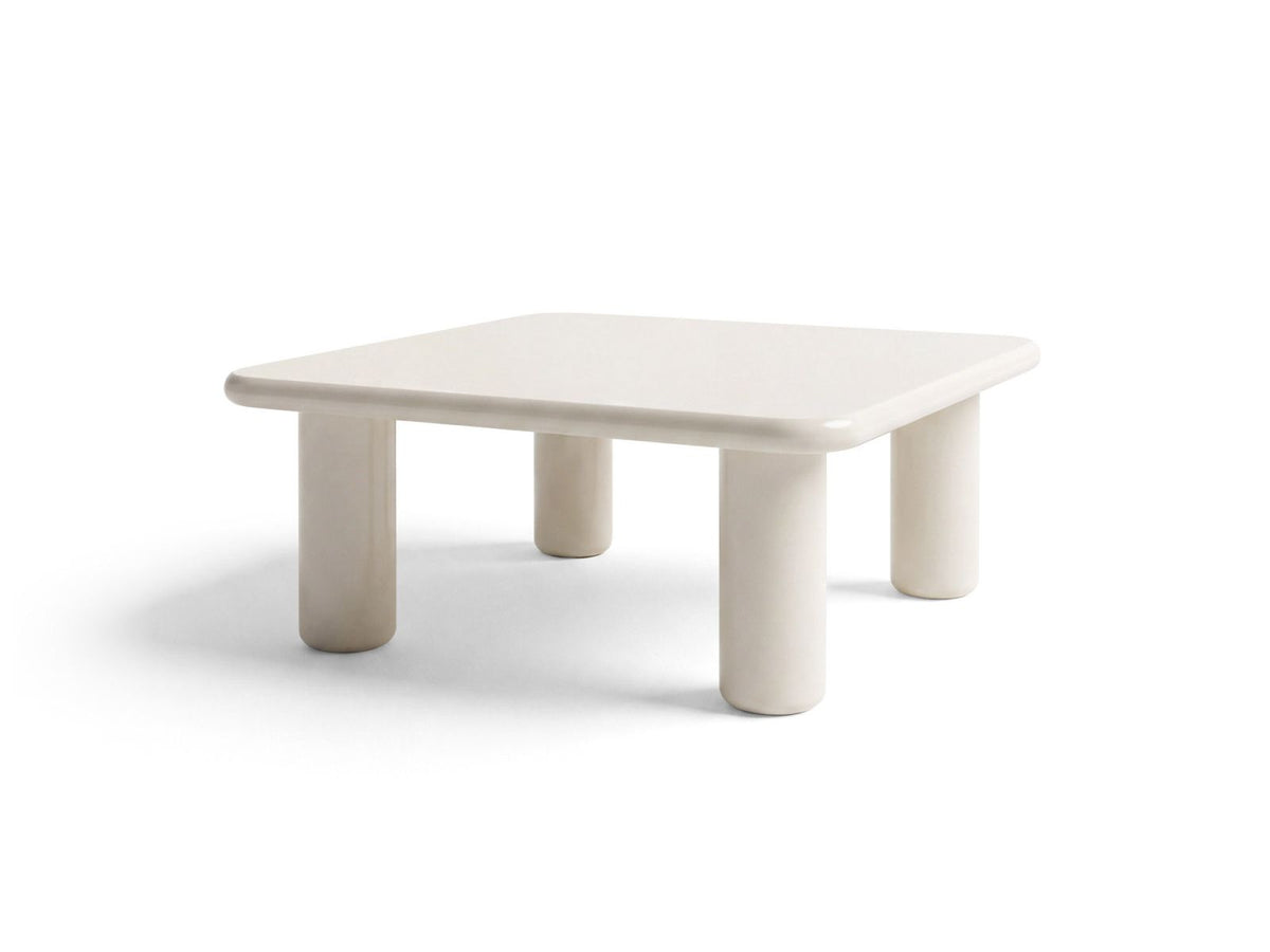 Tavolino da Caffè, "Cosme", 110x110x45 - Bianco