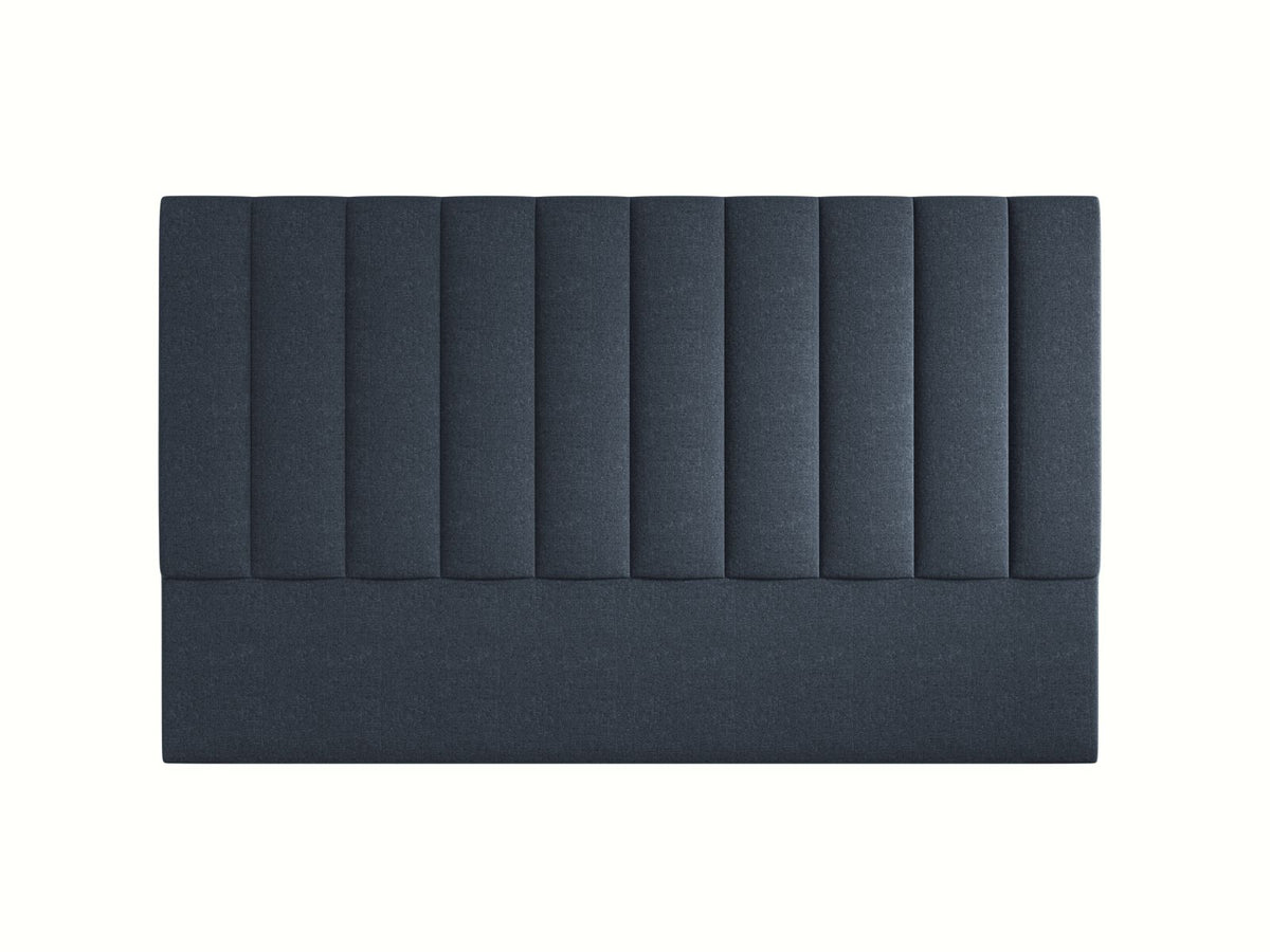 Testata del Letto, "Marl", 200x8x120 - Blu Navy