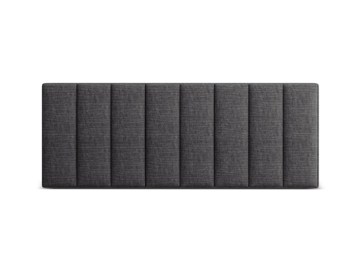 Testata Pensile, "Zoe", 160x10x60 - Grigio Scuro