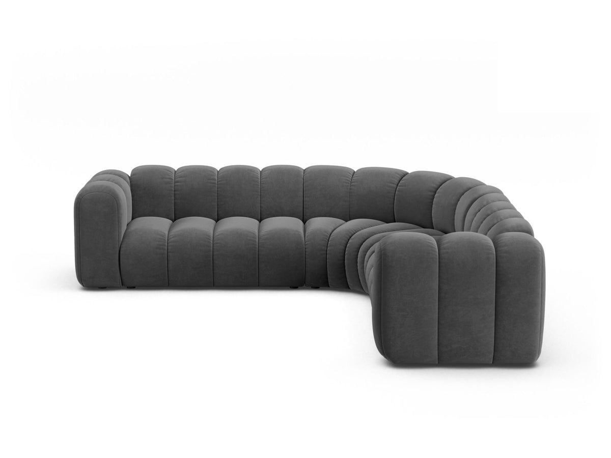 Divano Angolare Simmetrico Componibile Lupine, 6 Posti, 280x280x70